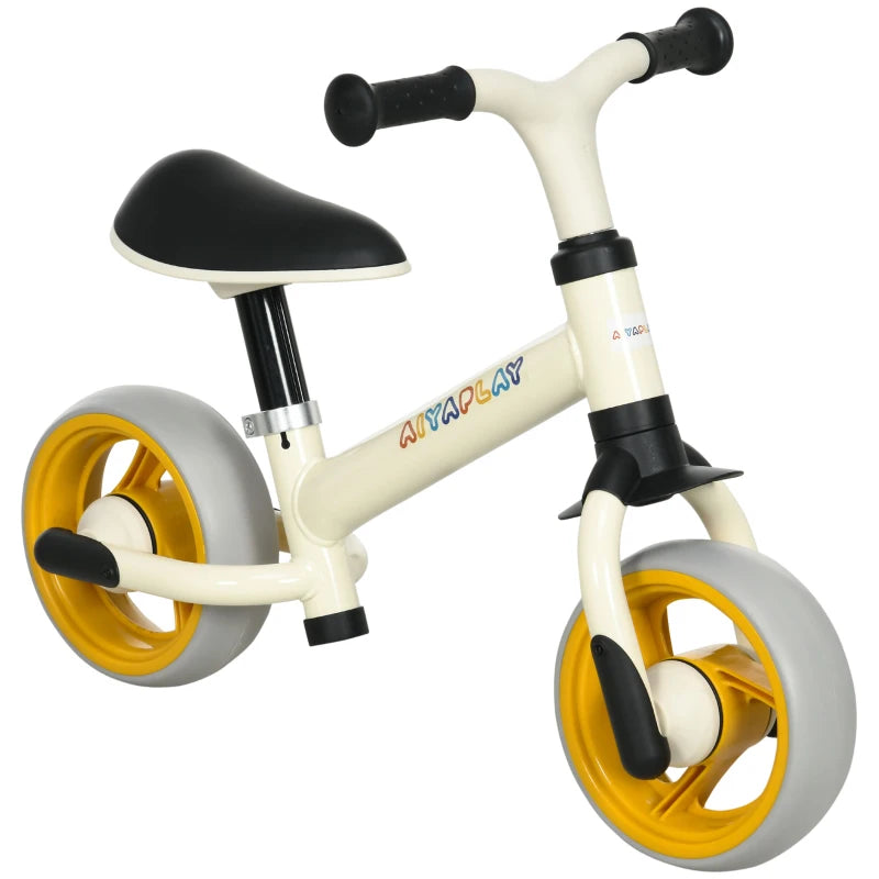 AIYAPLAY Children's Balance Bike - White