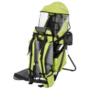 HOMCOM Baby Carrier Backpack - Light Green