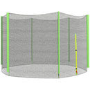 SPORTNOW 10ft Trampoline Net Replacement Safety Net with Zipped Door