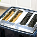 HOMCOM 1.7L Kettle And Toaster Set With Defrost Reheat And Crumb Tray Green