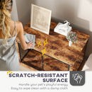 PawHut Dog Crate Furniture with Flip-up Top, 2 Doors