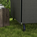 Outsunny Garden Furniture Protector Patio Swing Chair Cover - Grey