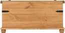 CORONA SINGLE STORAGE CHEST - DISTRESSED WAXED PINE