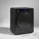 HOMCOM 4kg Portable Vented Tumble Dryer Machine with Timer, 6 Heat Settings