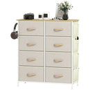 HOMCOM Fabric Chest of Drawers, Dresser for Bedroom,