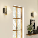 HOMCOM Led Wall Lamp 2 Pack, Modern Indoor Starry Wall Light