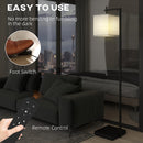 HOMCOM 66\" Modern Floor Lamp for Living Room with 10 Brightness Levels