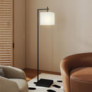 HOMCOM 66\" Modern Floor Lamp for Living Room with 10 Brightness Levels