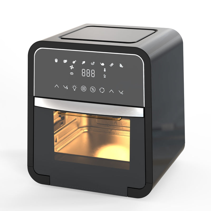 Lewis's Air Fryer Oven Digital 5-in-1 12L - Black