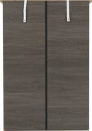 LISBON 3+2 DRAWER CHEST - BLACK WOOD GRAIN