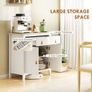 HOMCOM Sideboard With Drawer, Adjustable Shelf For Living Room