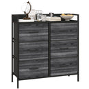 HOMCOM Bedroom Chest of Drawers 6 Drawer Dresser w/ Shelf