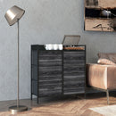 HOMCOM Bedroom Chest of Drawers 6 Drawer Dresser w/ Shelf