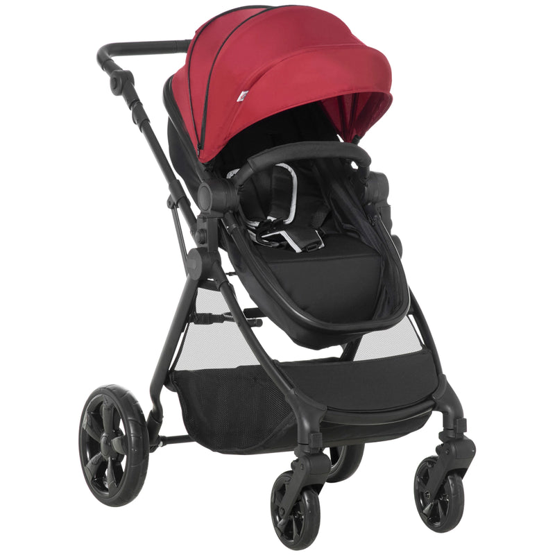 HOMCOM Baby Stroller - Red