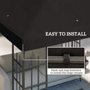 Outsunny 3 x 3(m) Gazebo Canopy Replacement Cover, UPF30+