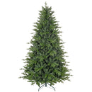 HOMCOM Artificial Christmas Tree with Metal Base, Hinged Branches