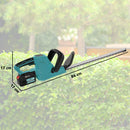 Outsunny Cordless Hedge Trimmer With 51cm Blade, Brushless Motor