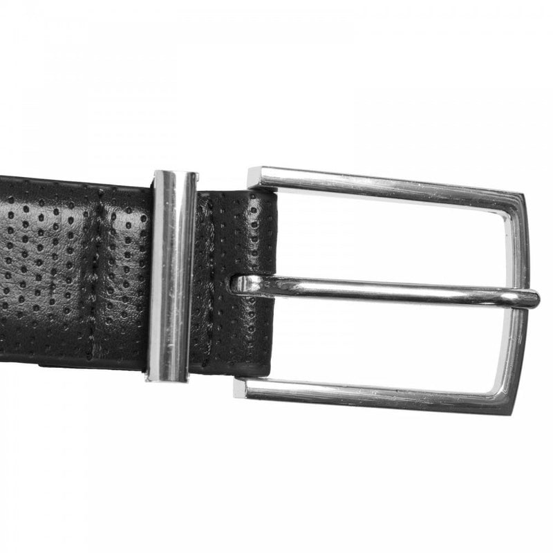 Carabou Leather belt _ Black