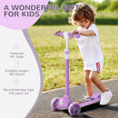 AIYAPLAY Kids 3 Wheel Scooter For 2-6 Years Old W/ Adjustable Height