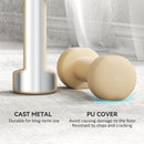 HOMCOM 10kg Dumbbell Weights Set with Carry Case, Pink, Purple, Grey, Brown