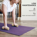 HOMCOM 10kg Dumbbell Weights Set with Carry Case, Pink, Purple, Grey, Brown