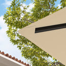 Outsunny 3 X 3(m) Gazebo Canopy Replacement Cover With Drain Holes