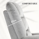 HOMCOM Riser And Recliner Chair Lift Chair With Vibration Massage, Heat, Grey