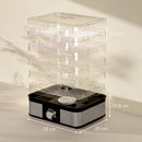 HOMCOM 5 Tier Food Dehydrator, 245W for Drying Fruit, Meat, Vegetable, Black