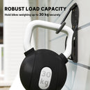 SPORTNOW 4 Pack Bike Rack, Wall Mounted Bike Hooks for Garage