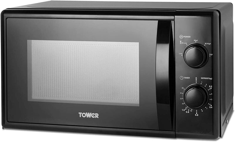 Tower Microwave 20L 700W  - Black