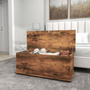 HOMCOM Storage Chest With Lid, 113L Storage Box