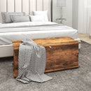 HOMCOM Storage Chest With Lid, 113L Storage Box