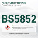 HOMCOM 2 Seater Sofa, Velvet-Feel Upholstered Loveseat for Small Space