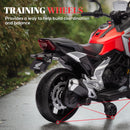 AIYAPLAY Honda Licensed 12V Kids Electric Motorbike W/ Music Headlights