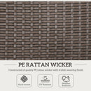 Outsunny Outdoor Folding Dining Chair, Dining Chair