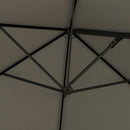 Outsunny 2.5M Offset Roma Patio Umbrella W/ 360° Rotation
