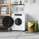 HOMCOM 4kg Portable Vented Tumble Dryer Machine with Timer, 6 Heat Settings