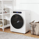 HOMCOM 4kg Portable Vented Tumble Dryer Machine with Timer, 6 Heat Settings