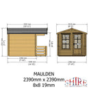 Maulden Log Cabin With Veranda