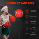 HOMCOM Boxing Punchbag Set