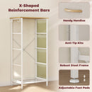 HOMCOM Fabric Chest of Drawers, Dresser for Bedroom,