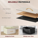 HOMCOM Fabric Chest of Drawers, Dresser for Bedroom,