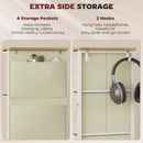 HOMCOM Fabric Chest of Drawers, Dresser for Bedroom,