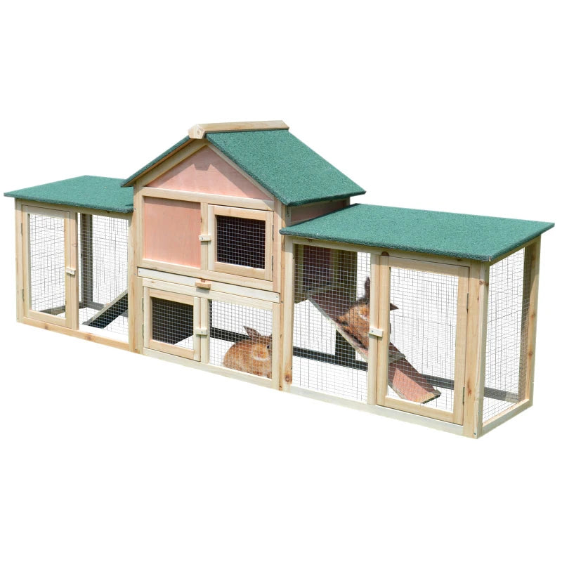Deluxe rabbit sales hutch with run