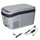 HOMCOM 12 Volt Car Refrigerator 24L Portable Compressor Cooler Fridge Freezer