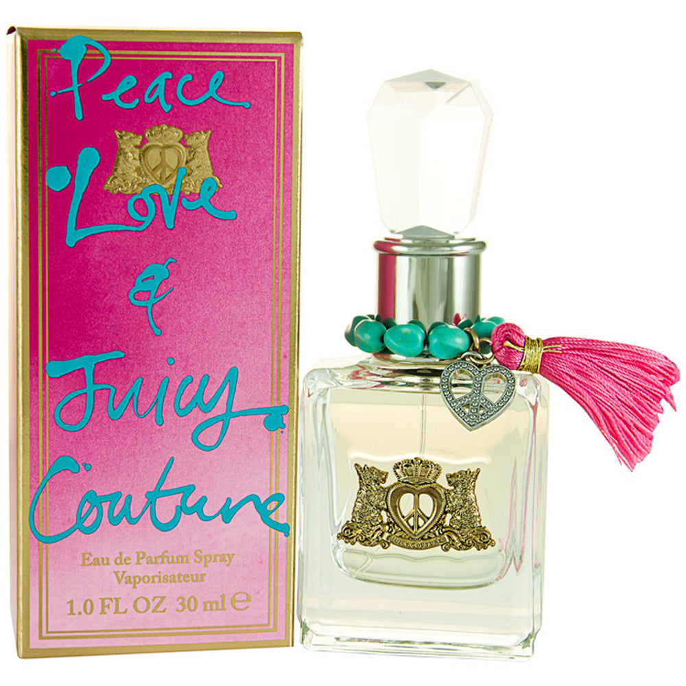 Peace Love & Juicy Couture by Juicy Couture, 3.4 oz Eau De Parfum Spray for Women main image 1