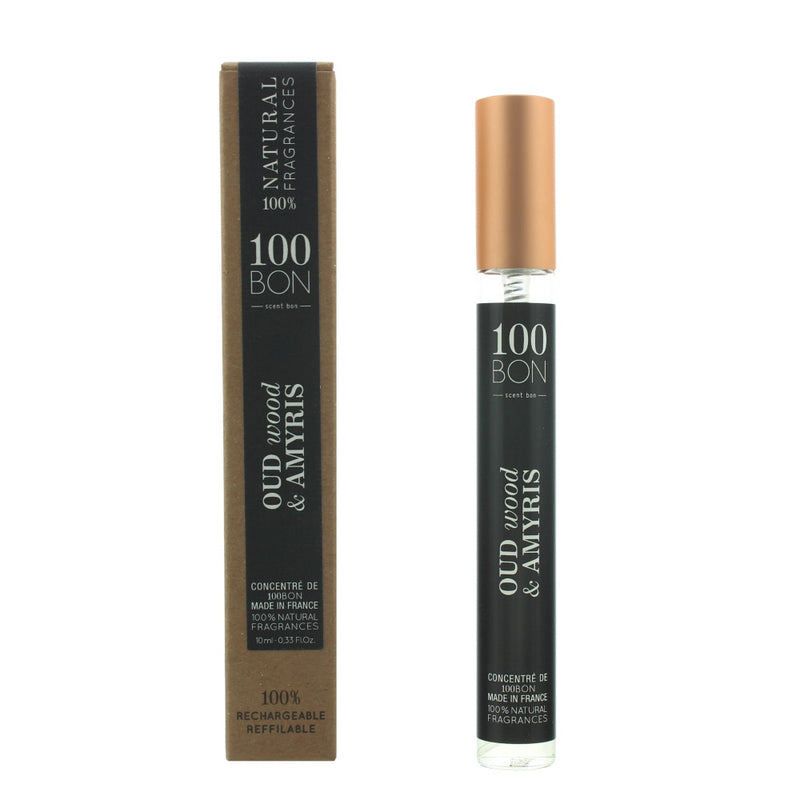 100 Bon Oud Wood  Amyris Concentré Refillable Eau de Parfum 10ml