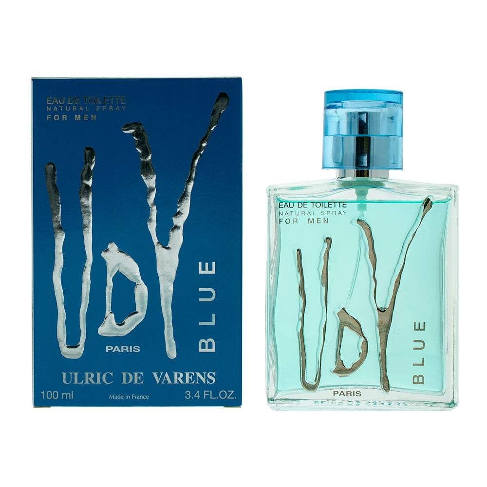 Parfum Ulric De Varens Blue Eau De Toilette Pour Homme – Fraîcheur Aromatique Aquatique, Flacon Spray 60ml, Neuf