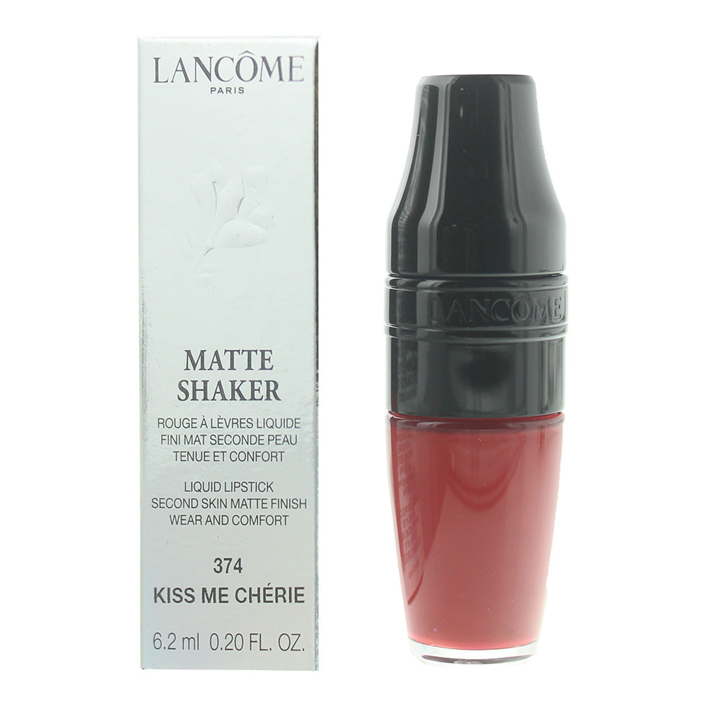 Lancôme Matte Shaker 374 Kiss Me Cherie Liquid Lipstick 6.2ml