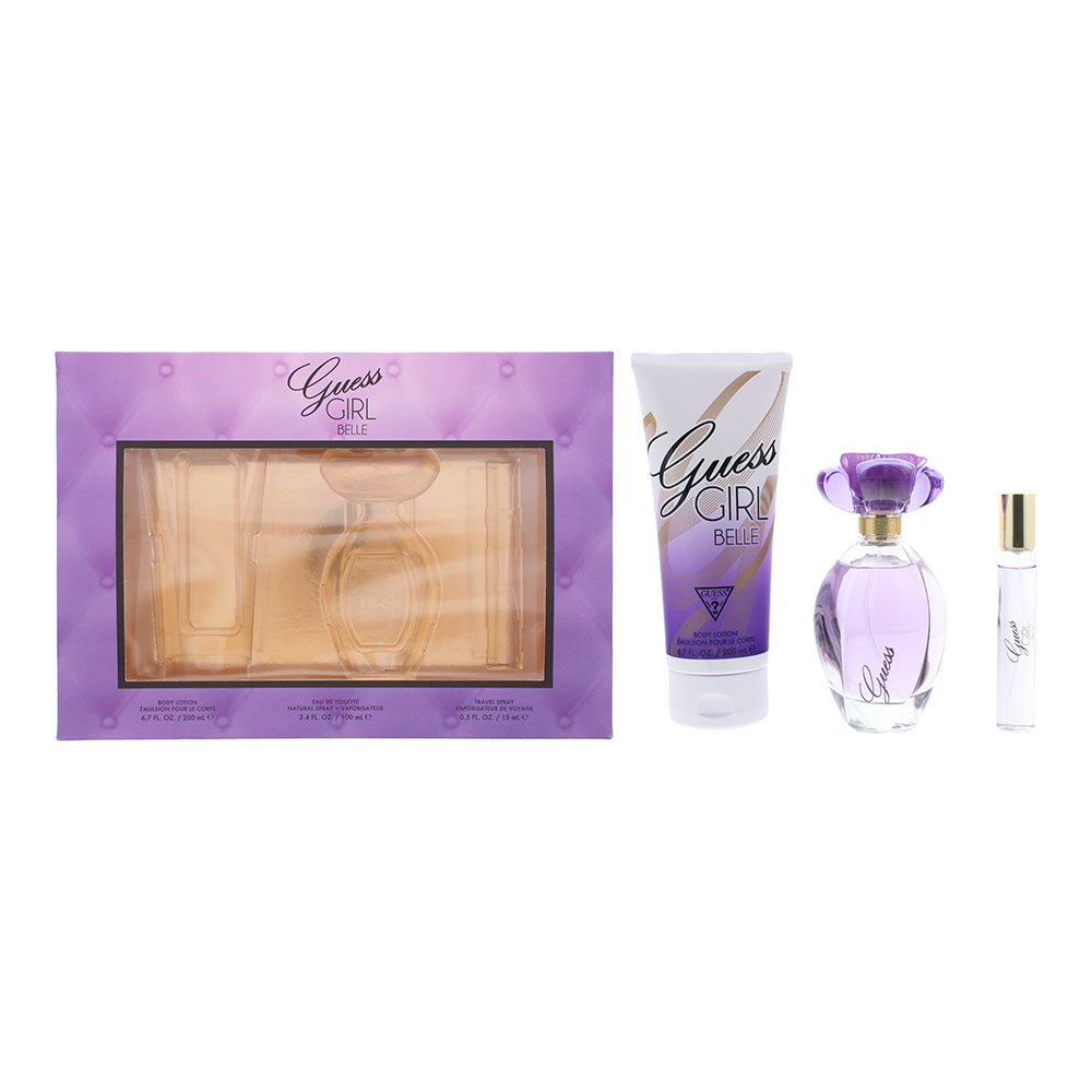 Guess Girl Belle Eau De Toilette Piece Gift Set: Eau De Toilette 100